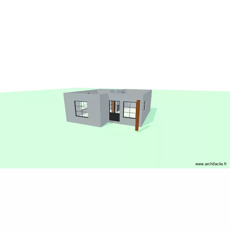 maison mornag. Plan de 