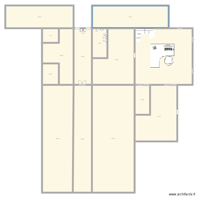 parc animalier. Plan de 14 pièces et 784 m2