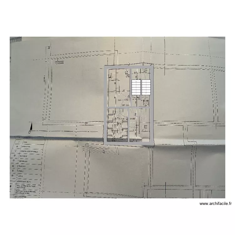 Portois cave. Plan de 