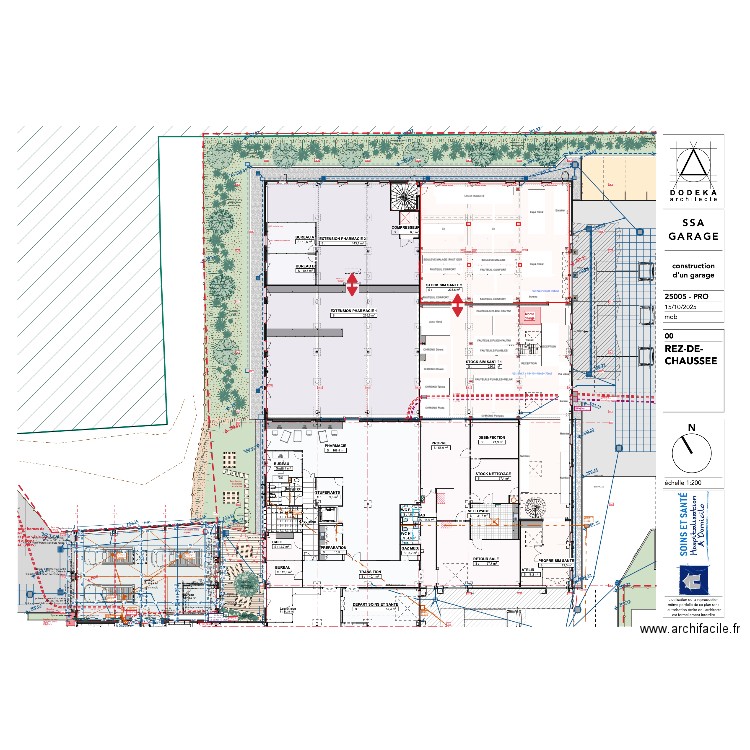SIM SANTE v2bis. Plan de 0 pièce et 0 m2