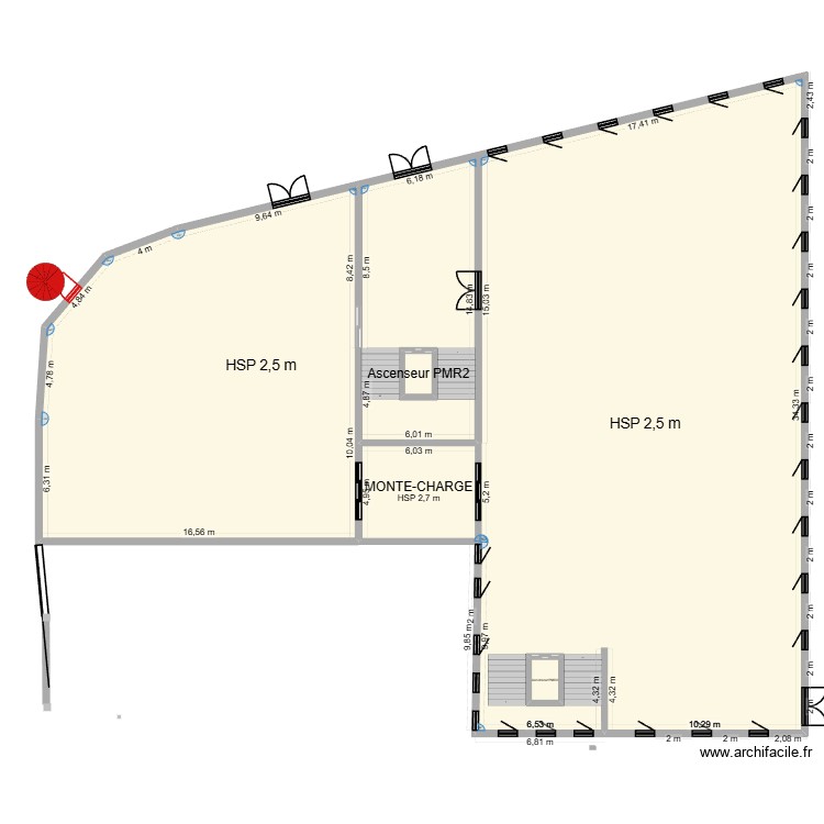 Cantine. Plan de 0 pièce et 0 m2