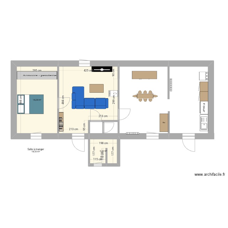 st pierre d'argençon. Plan de 0 pièce et 0 m2