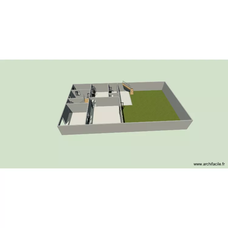 merville v2. Plan de 10 Pièces et 288 m² merville v2. Plan de 10 Pièces et 288 m²