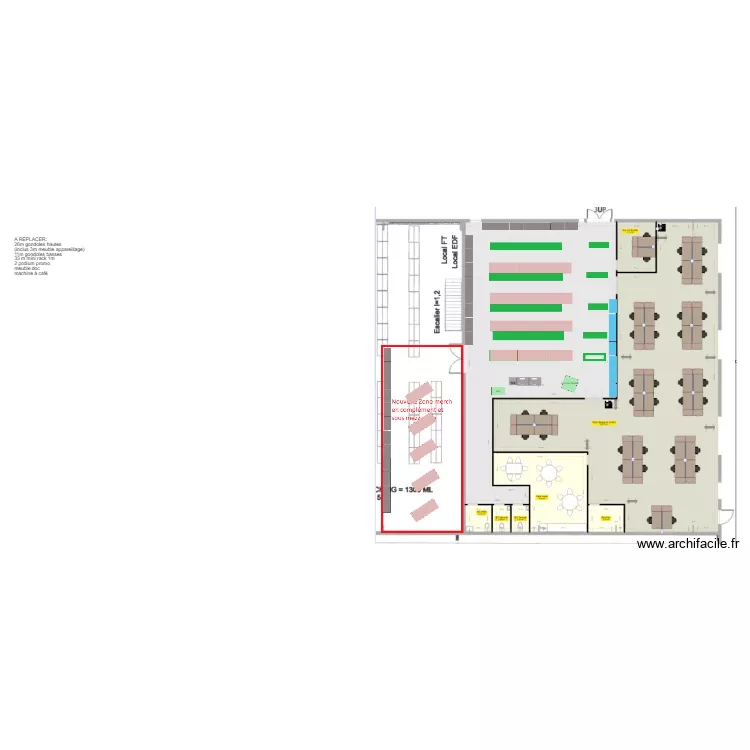 5DJ AMIENS SMAX. Plan de 