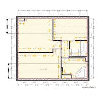 Maison 1er &eacute;tage PLACO mur ext&eacute;rieur