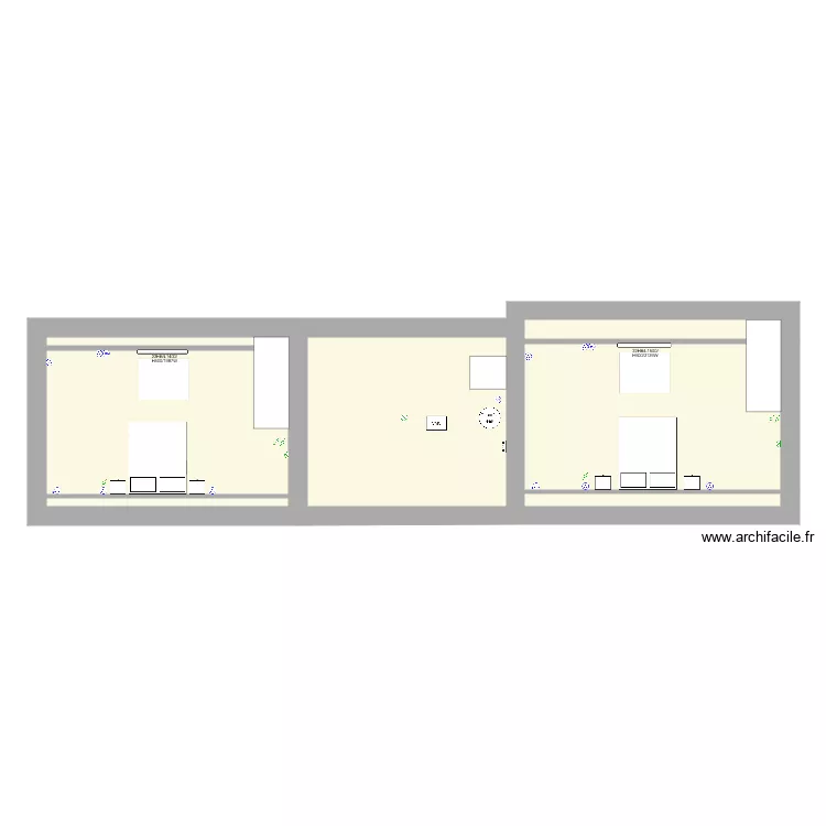 Guimaec Dependance Etage Layout vide 11 dec 2019. Plan de 