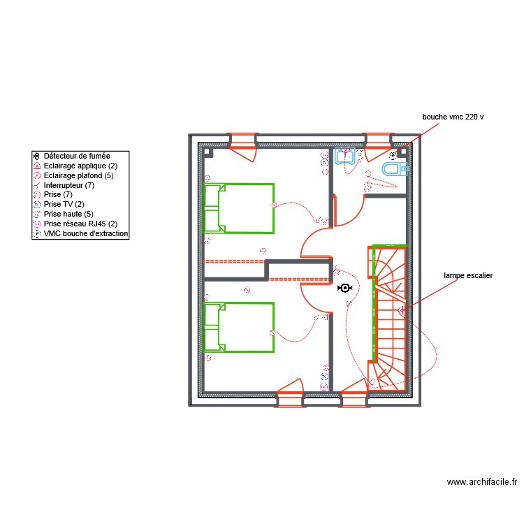 illettes LOT 37 logement 09 ETAGE. Plan de 0 pièce et 0 m2