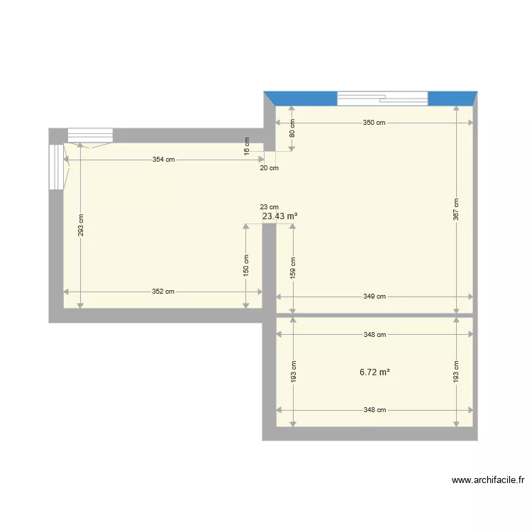 douane. Plan de 