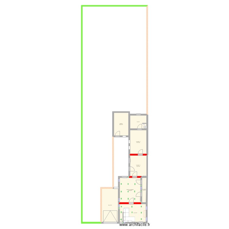 maison2. Plan de 0 pièce et 0 m2