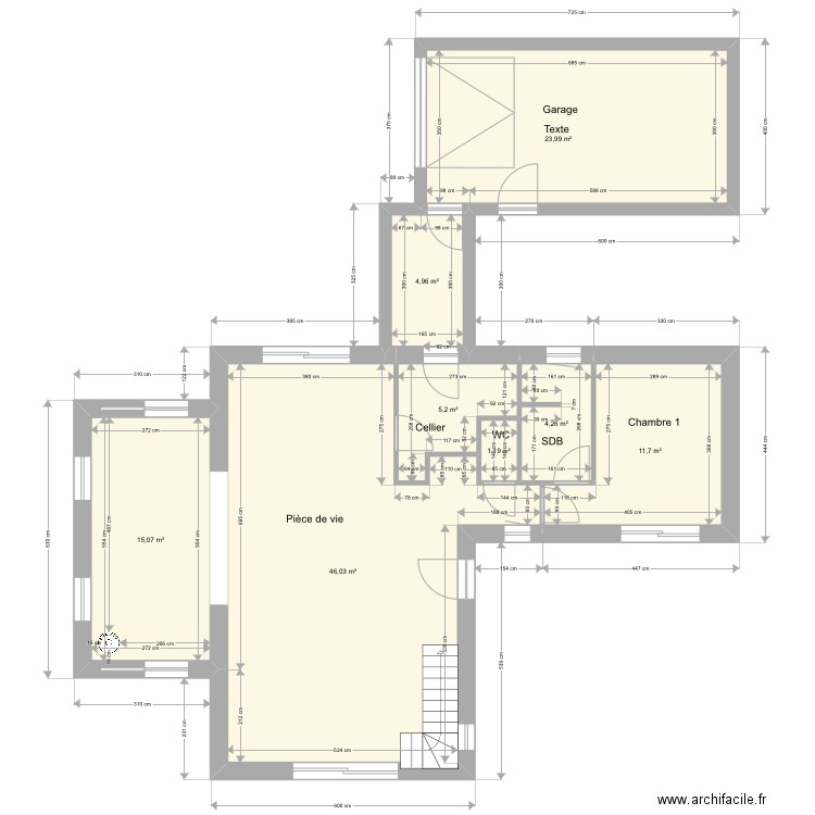 Bastoon 14. Plan de 8 pièces et 112 m2