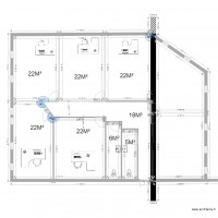 PROJET GARGES PLAN 1ER ETAGE HYPOTHESE 2