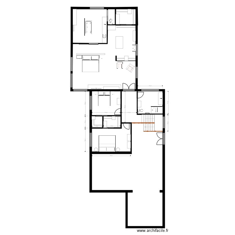 Roy étage 1.3.3. Plan de 0 pièce et 0 m2