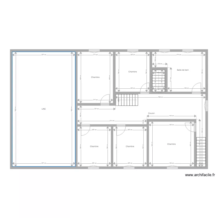BOUVET MOUNIER Plan logement etage 1. Plan de BOUVET MOUNIER Plan logement etage 1. Plan de