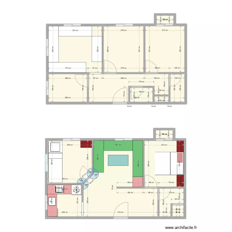 HOUSE E. Plan de 