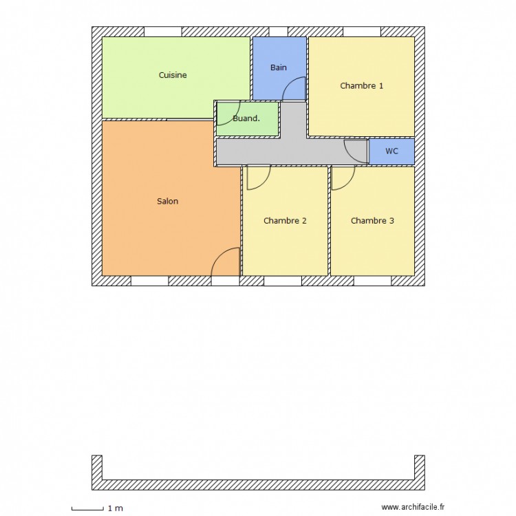 Elodie 4 bis - OUAHABI. Plan de 0 pièce et 0 m2