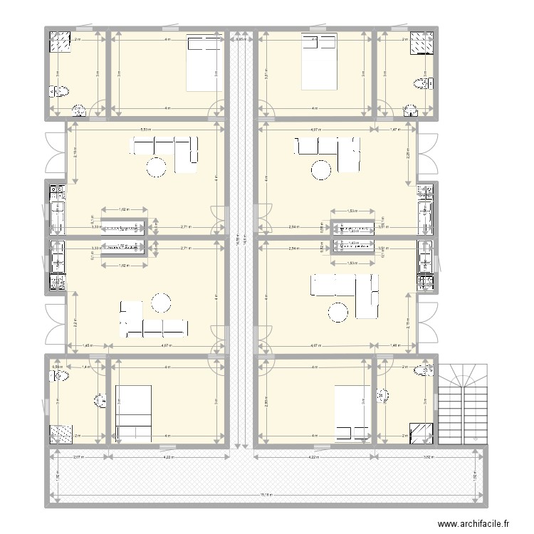 Studio BRK 976. Plan de 0 pièce et 0 m2