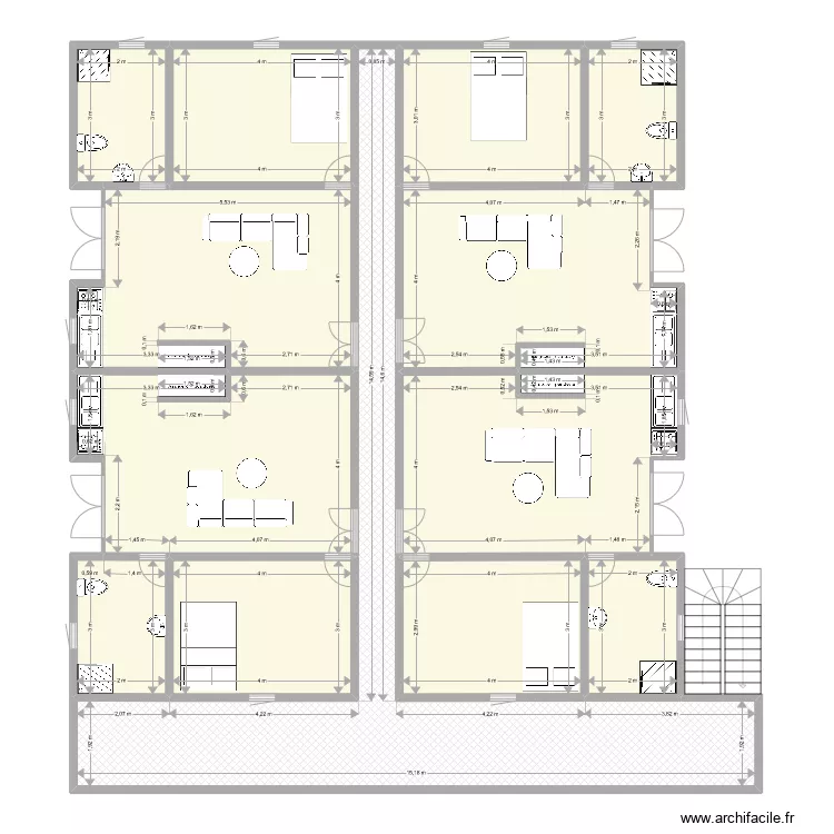 Studio BRK 976. Plan de 