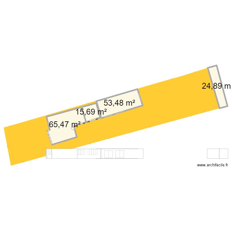 conf2. Plan de 4 pièces et 160 m2