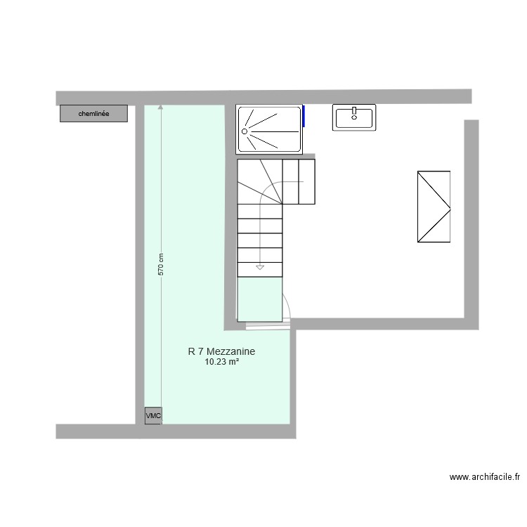 Consolation pour electricité. Plan de 0 pièce et 0 m2