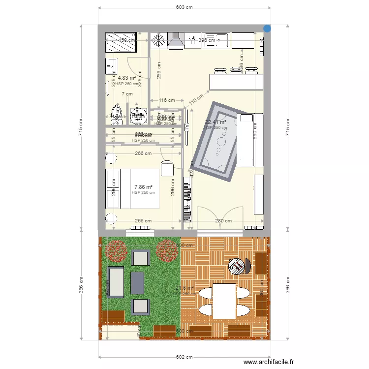 APPARTEMENT MIMI. Plan de 