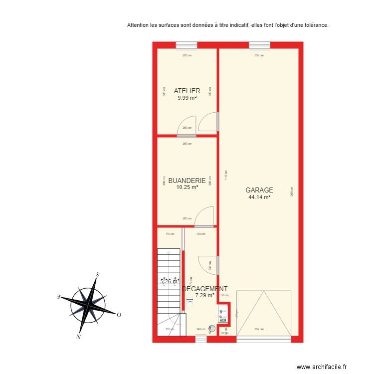 BI 2769 SOUS SOL. Plan de 0 pièce et 0 m2