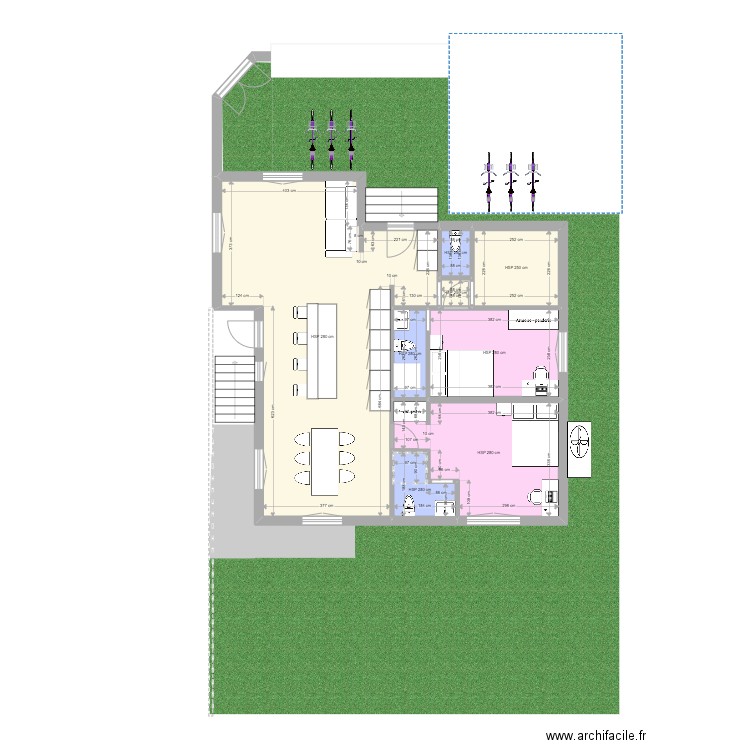 BLR ETAGE RDC. Plan de 0 pièce et 0 m2