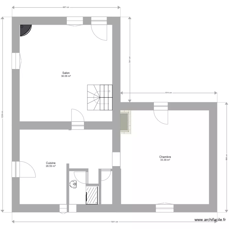ferme 2. Plan de 