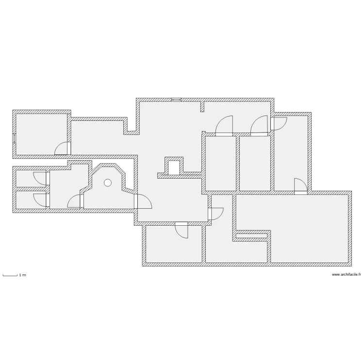 MAISON D ARARE SOUS-SOL. Plan de 