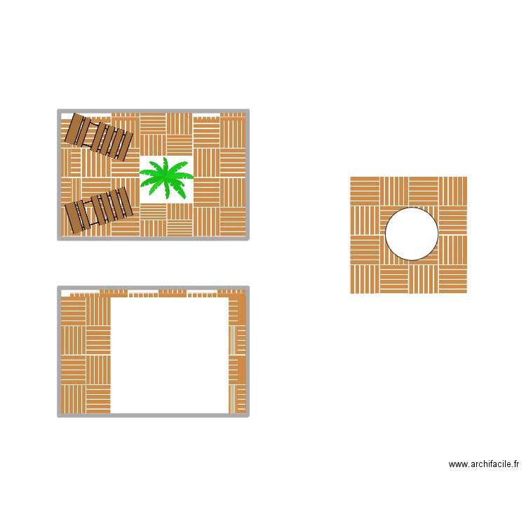 JARDIN. Plan de 0 pièce et 0 m2