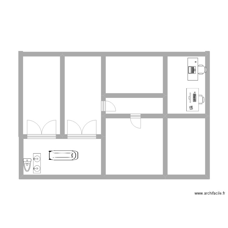 abc. Plan de 0 pièce et 0 m2