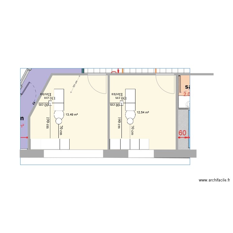 SO CLINIC 9 ET 10 5. Plan de 0 pièce et 0 m2