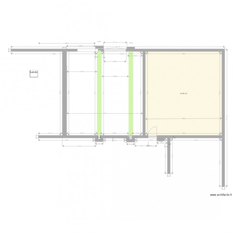 rene. Plan de 0 pièce et 0 m2