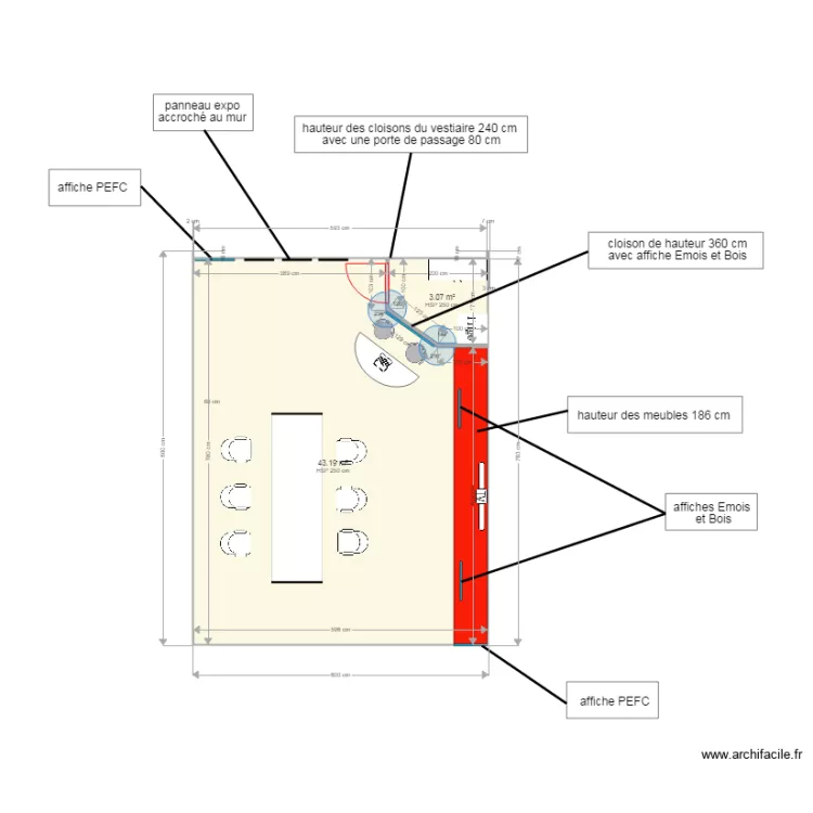 salon V3. Plan de salon V3. Plan de