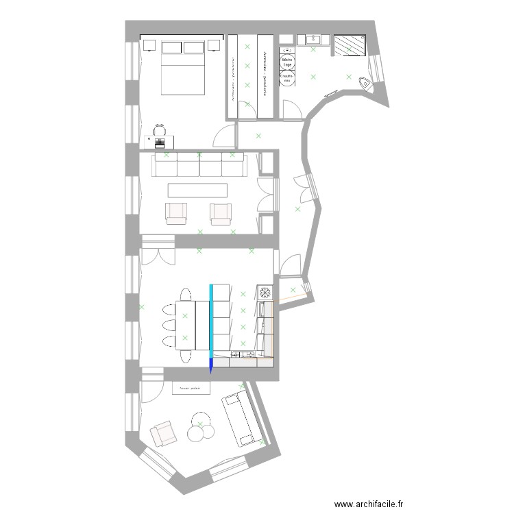 bissou 8. Plan de 0 pièce et 0 m2