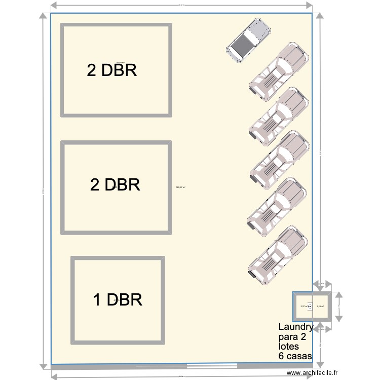 1 LOTE 500 HCREEK DANTE. Plan de 6 pièces et 691 m2