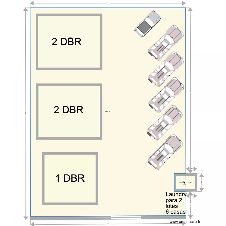 1 LOTE 500 HCREEK DANTE. Plan de 