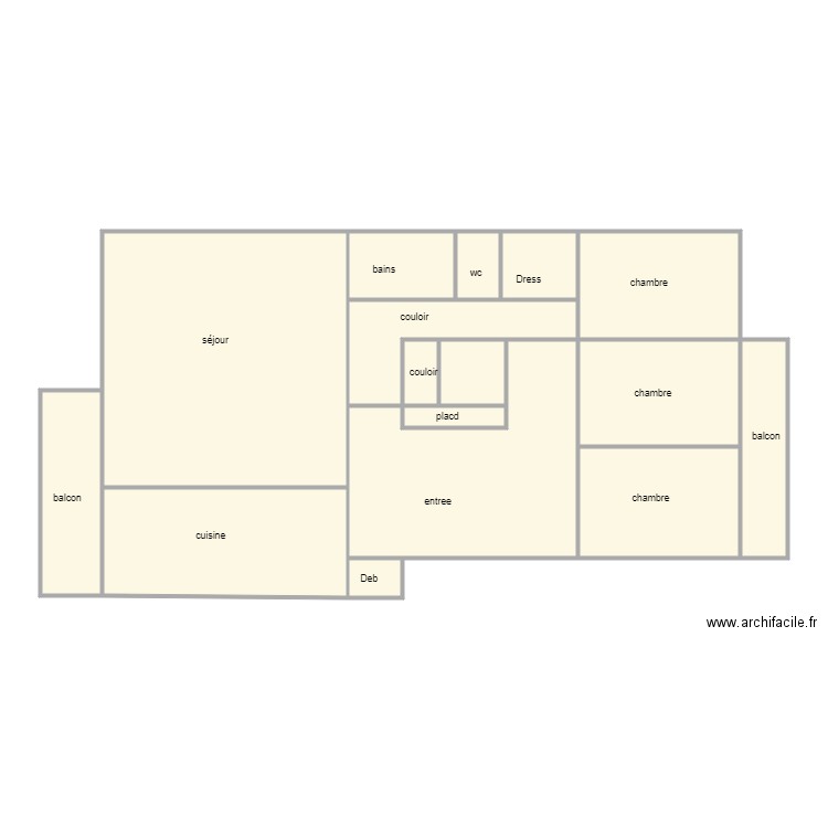 66 Folie Regnault. Plan de 0 pièce et 0 m2