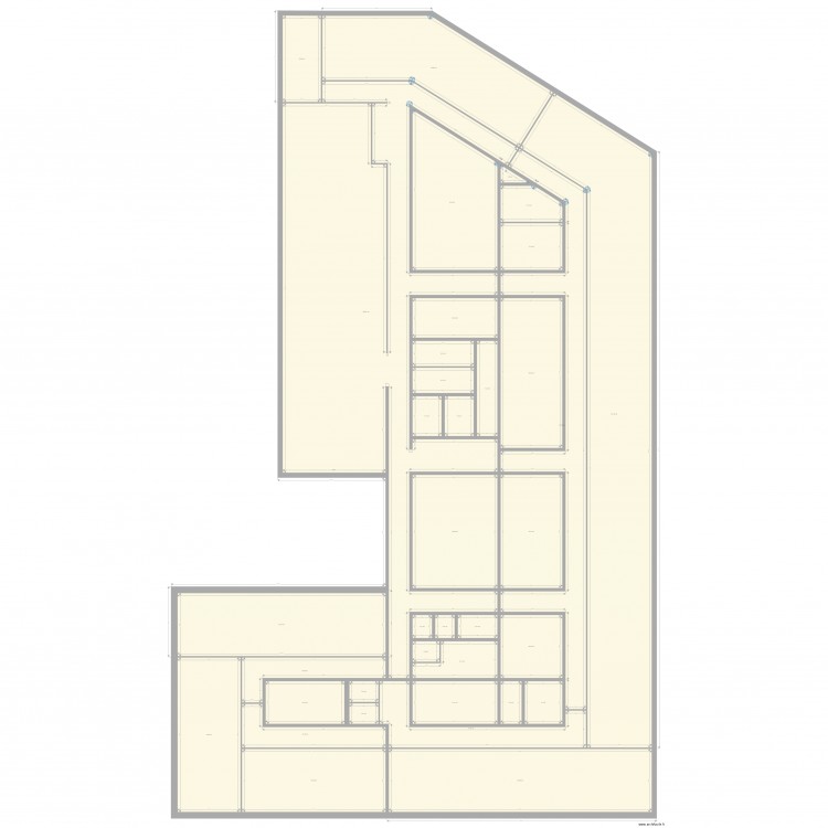 Neo Lab vierge. Plan de 0 pièce et 0 m2