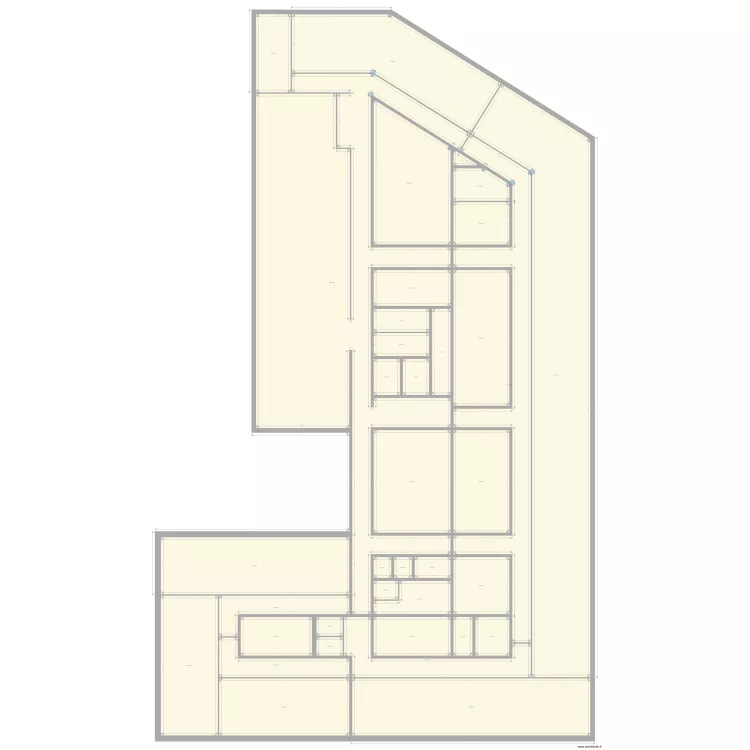 Neo Lab vierge. Plan de Neo Lab vierge. Plan de
