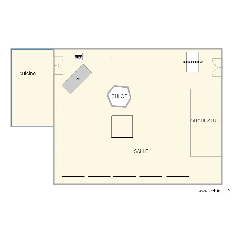 plan de salle . Plan de 0 pièce et 0 m2