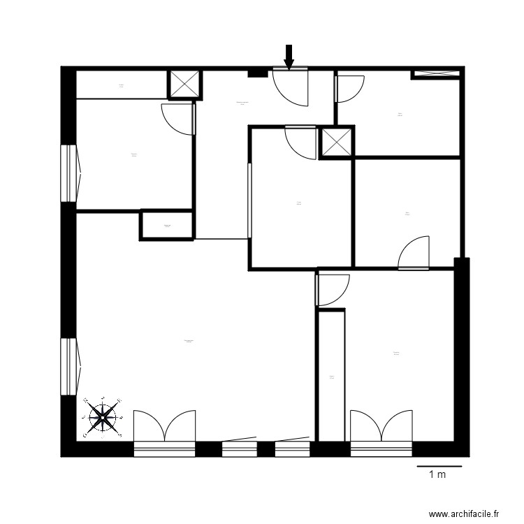 complex res prat de l abella esc b 3 2 arinsal. Plan de 0 pièce et 0 m2