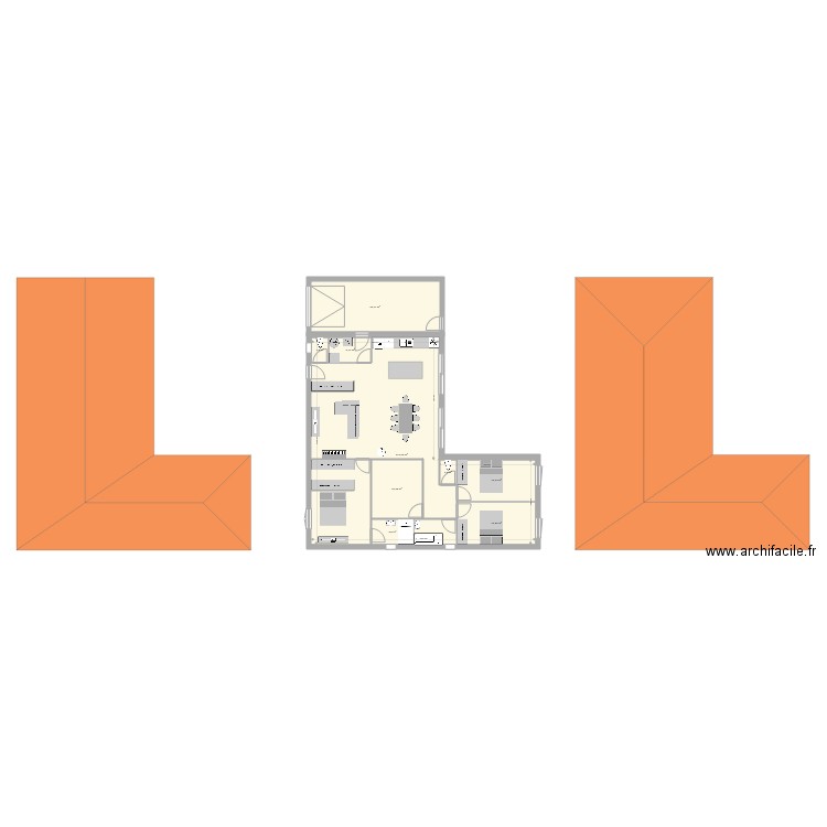 Mason L. Plan de 9 pièces et 186 m2