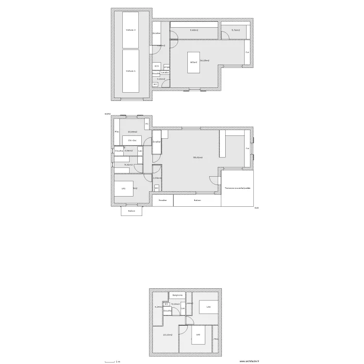 Maison. Plan de Maison. Plan de