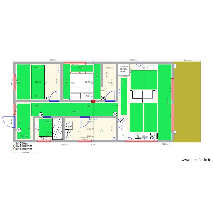 Сергей Александрово 2 ТП. Plan de 0 pièce et 0 m2