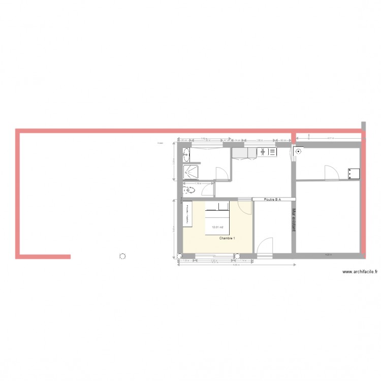 maison petite 3. Plan de 0 pièce et 0 m2