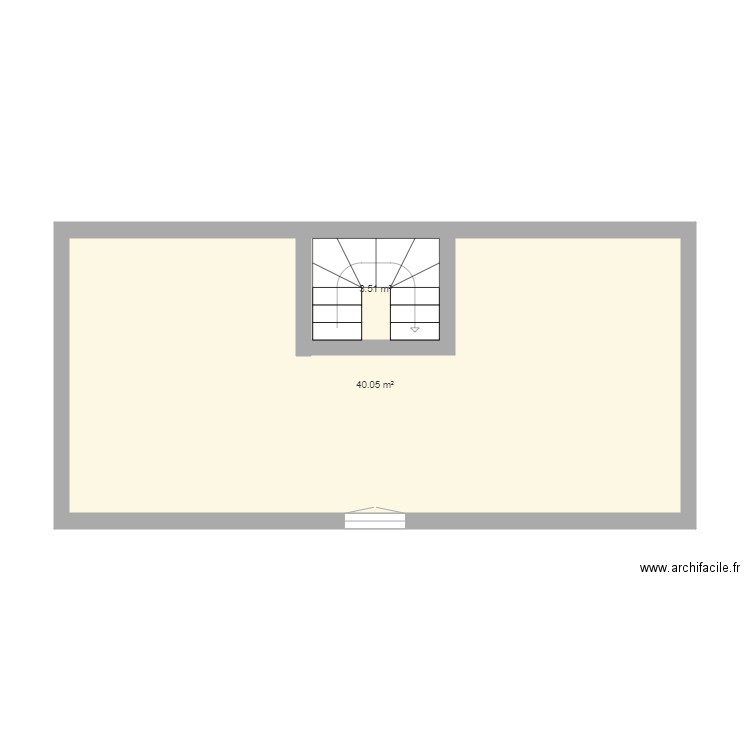 Maison Hamelincourt grenier. Plan de 0 pièce et 0 m2