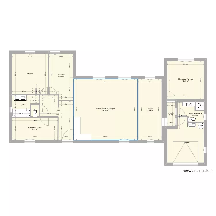 Maison Seignieres modif 3. Plan de Maison Seignieres modif 3. Plan de