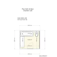 Salle de Bain chambre 120