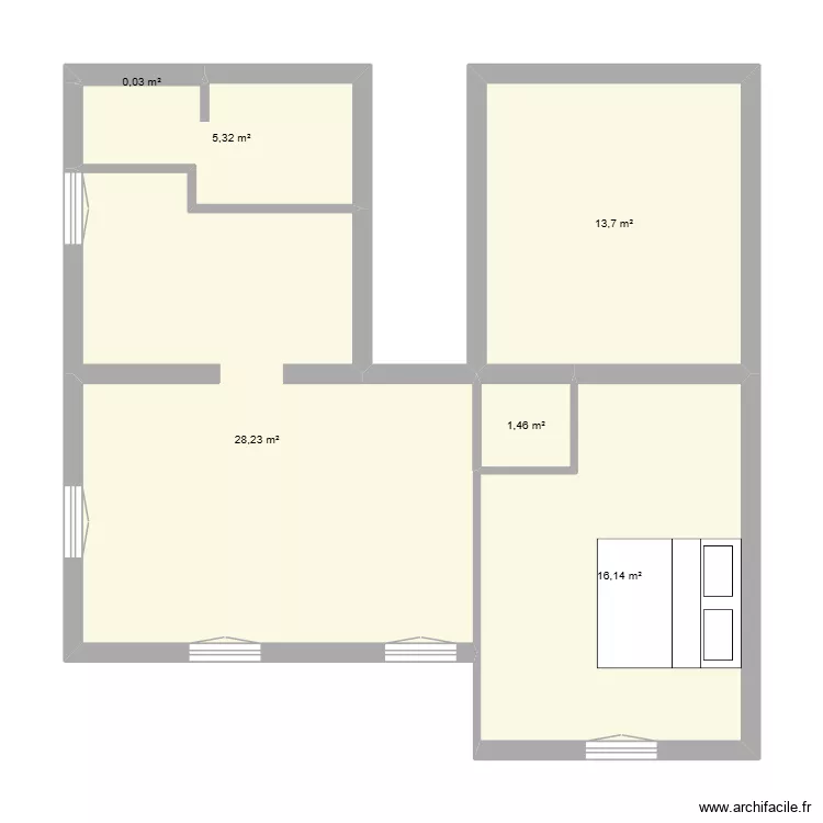 plan st jean. Plan de 6 et 65 m² plan st jean. Plan de 6 et 65 m²