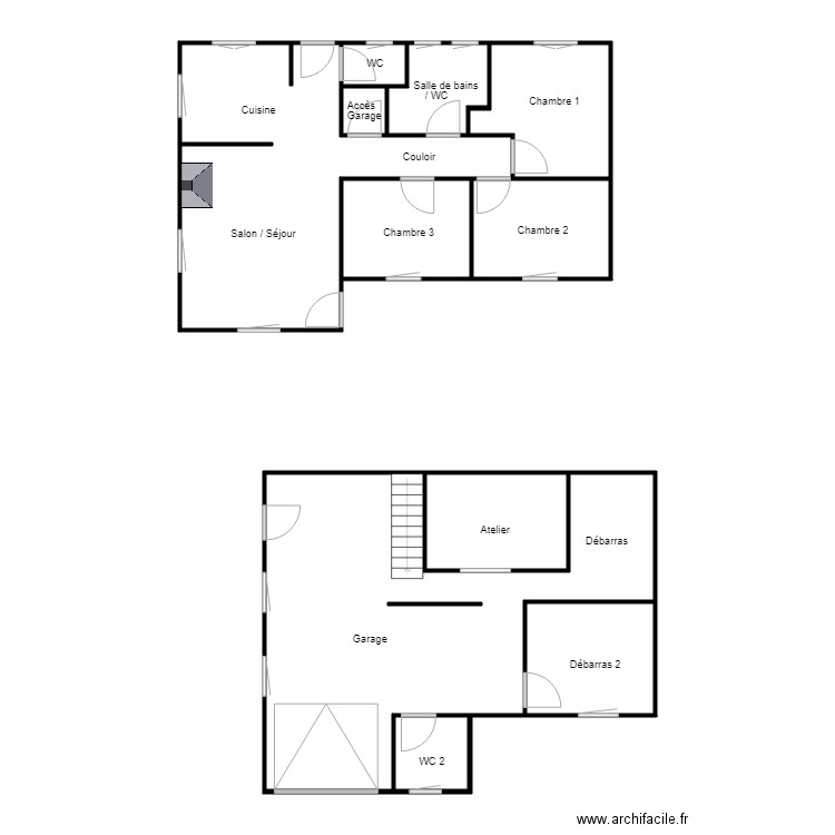 ANDRE   RIVIERE. Plan de 0 pièce et 0 m2